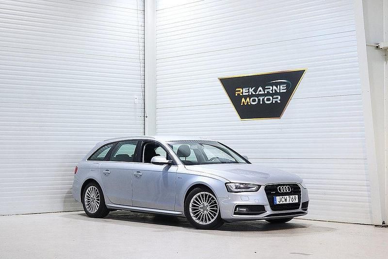 Silver Begagnad 2015 Audi A4 S-Line Kombi | 154 900 kr (Marknadspris) - Bild 1/4