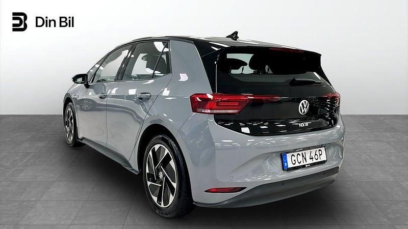 Begagnad VW ID.3 Pro Performance 150 kW (204 HK) 2022 Grå Halvkombi