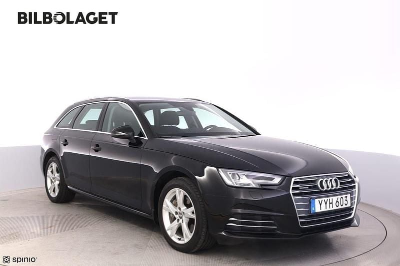 Svart Begagnad 2017 Audi A4 Kombi | 259 800 kr (Marknadspris) - Bild 1/4