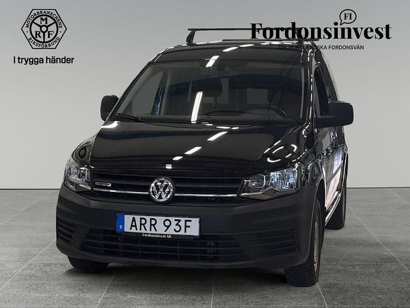 Begagnad VW Caddy 122 HK (89 kW) 2019 Svart Minibuss