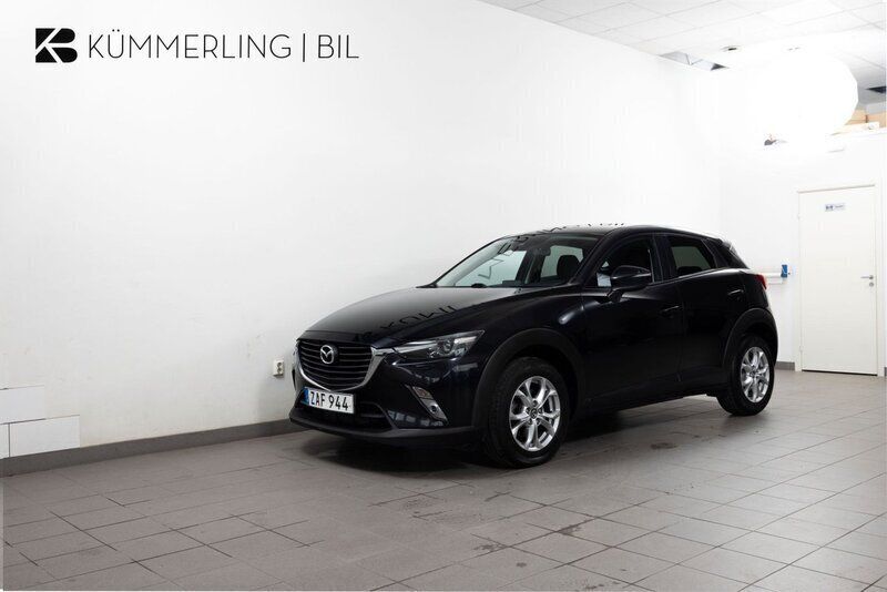 Svart Begagnad 2017 Mazda CX-3 Vision SUV | 144 800 kr (Marknadspris) - Bild 1/4