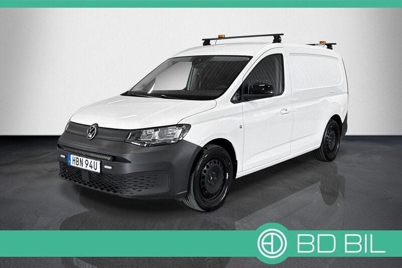 Vit Begagnad 2023 VW Caddy Maxi Minibuss | 389 900 kr - Bild 1/3