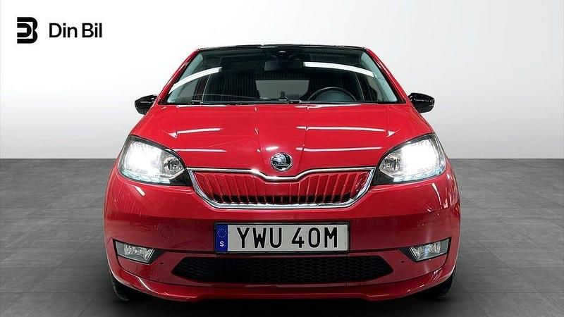 Begagnad Skoda Citigo-e IV Style 61 kW (83 HK) 2020 Röd Halvkombi