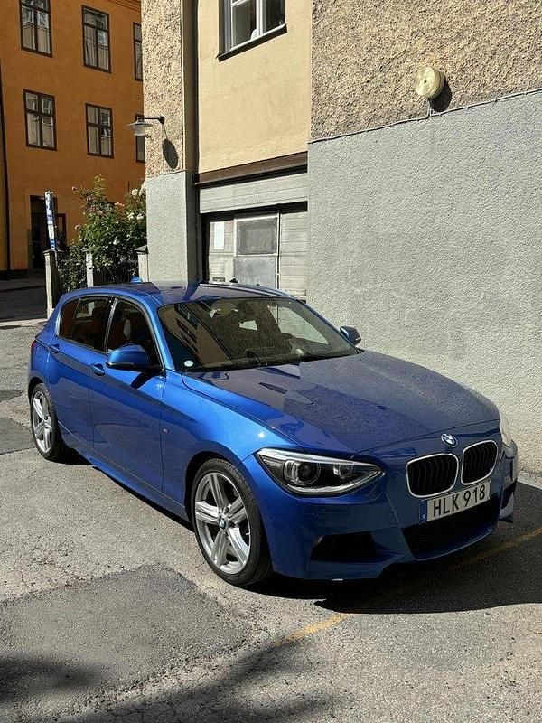 Blå Begagnad 2014 BMW 120 M Sport Halvkombi | 169 000 kr (Marknadspris) - Bild 1/2