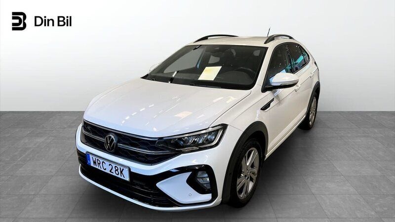 Vit Begagnad 2022 VW Taigo R SUV | 229 900 kr (Marknadspris) - Bild 1/4