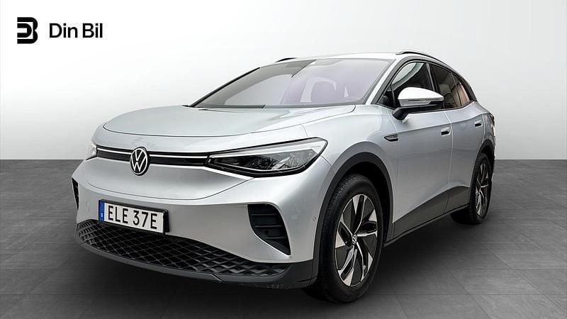 Scale silver metallic Begagnad 2022 VW ID.4 Pro SUV | 289 900 kr (Marknadspris) - Bild 1/4