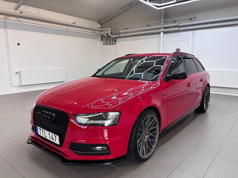 Röd Begagnad 2014 Audi A4 S-Line Kombi | 129 900 kr (Lite dyr) - Bild 1/4