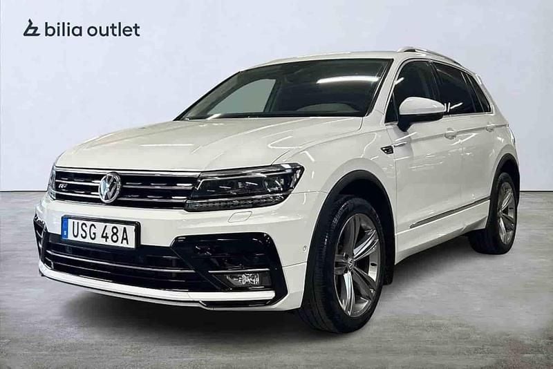 Vit Begagnad 2019 VW Tiguan SUV | 269 900 kr (Marknadspris) - Bild 1/1