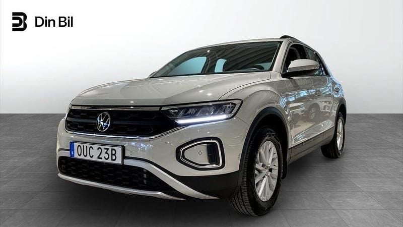 Grå Begagnad 2022 VW T-Roc SUV | 279 900 kr (Marknadspris) - Bild 1/4