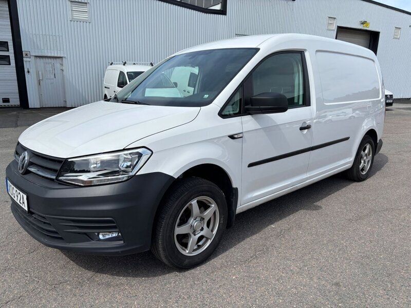 Vit Begagnad 2020 VW Caddy Maxi Minibuss | 109 900 kr (Marknadspris) - Bild 1/4