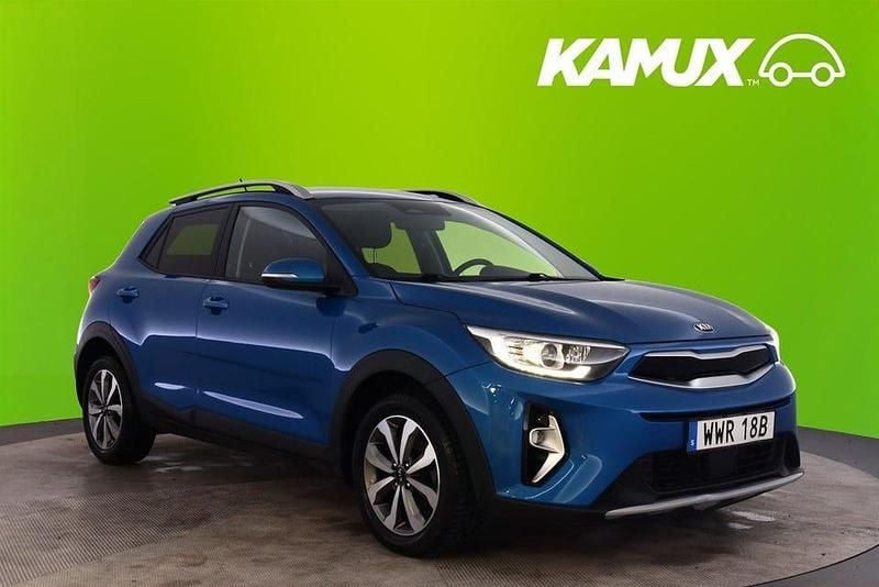 Begagnad Kia Stonic Advance 120 HK (88 kW) 2021 Blå SUV