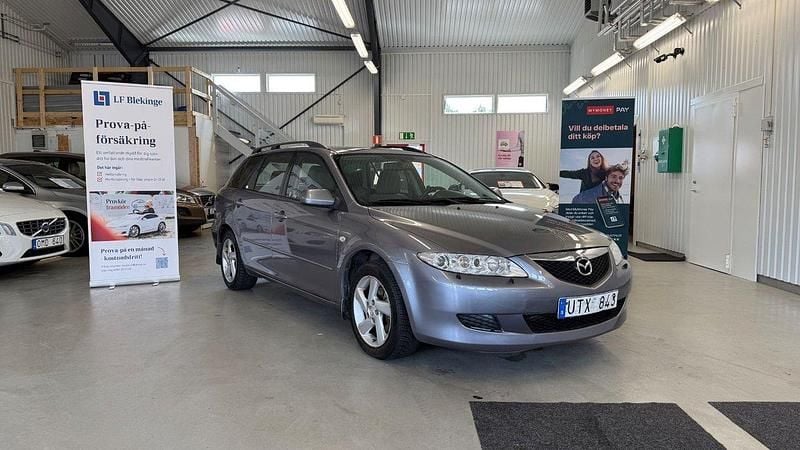 Grå Begagnad 2004 Mazda 6 Touring Kombi | 24 900 kr (Marknadspris) - Bild 1/4