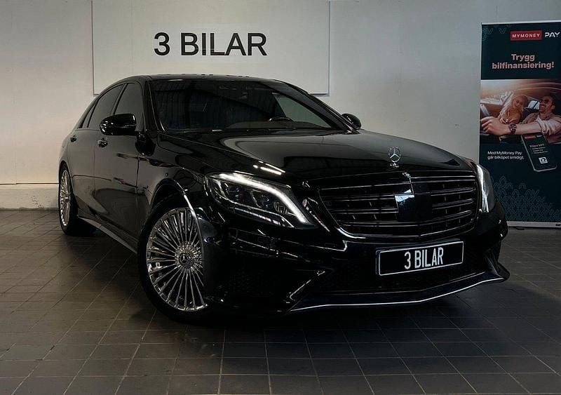 Svart Begagnad 2015 Mercedes S350 AMG Sedan | 409 900 kr (Dyr) - Bild 1/4