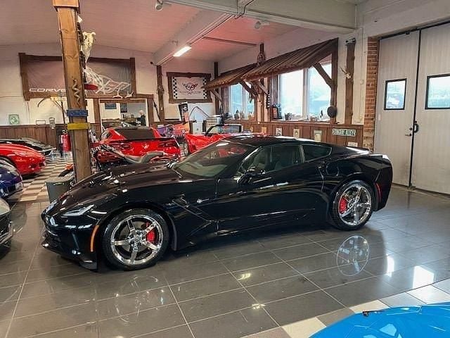 Begagnad Chevrolet Corvette C7 461 HK (339 kW) 2014 Svart Sportkupé