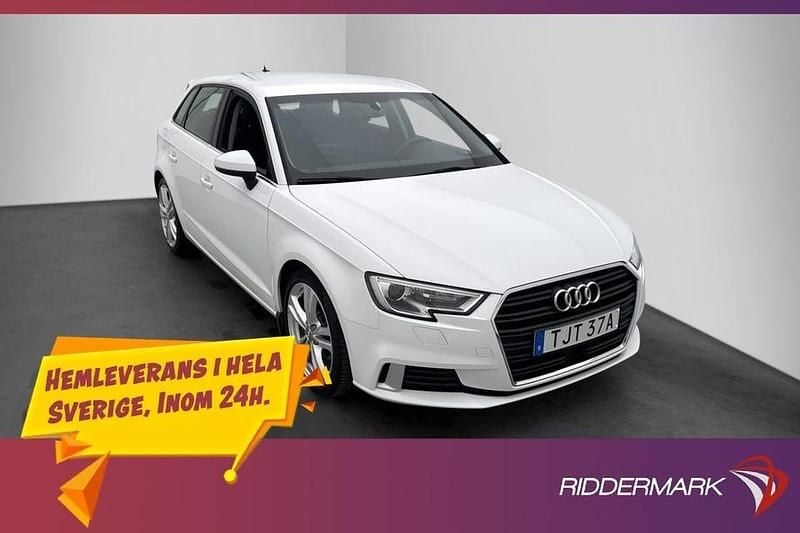 Vit Begagnad 2020 Audi A3 Proline | 214 800 kr (Marknadspris) - Bild 1/3
