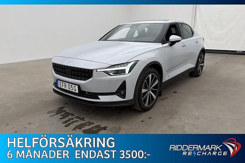 Silver Begagnad 2020 Polestar 2 Long Range Dual motor Halvkombi | 329 800 kr (Marknadspris) - Bild 1/3
