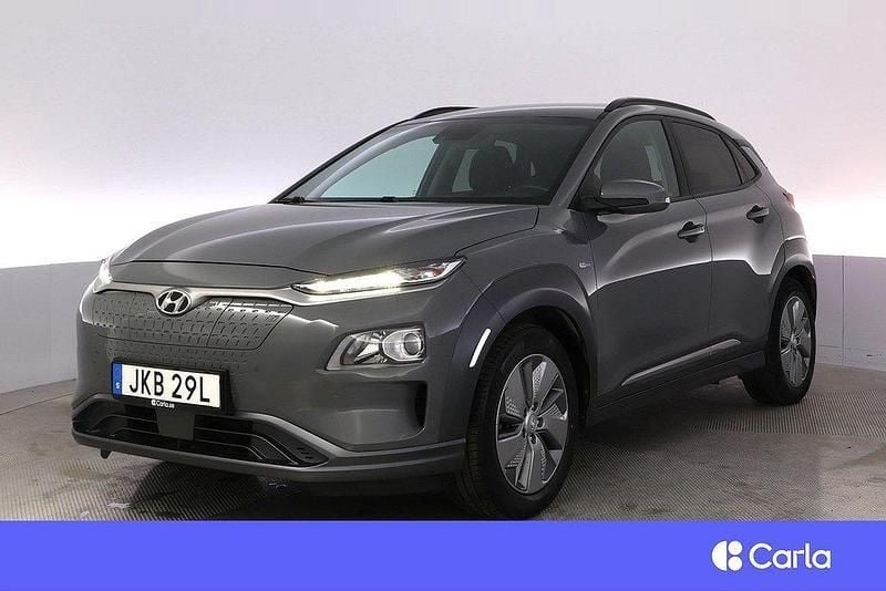 Grå Begagnad 2020 Hyundai Kona Trend SUV | 199 900 kr (Marknadspris) - Bild 1/4