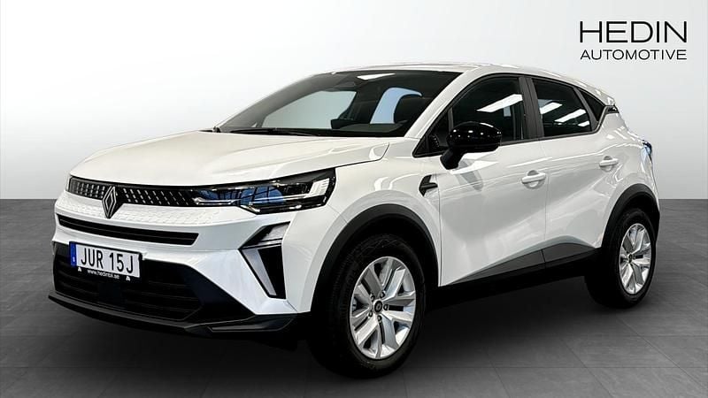 Vit (white) Begagnad 2024 Renault Captur Evolution SUV | 244 900 kr (Marknadspris) - Bild 1/4