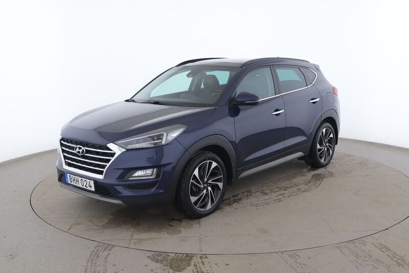 Blå Begagnad 2018 Hyundai Tucson SUV | 195 000 kr (Marknadspris) - Bild 1/4