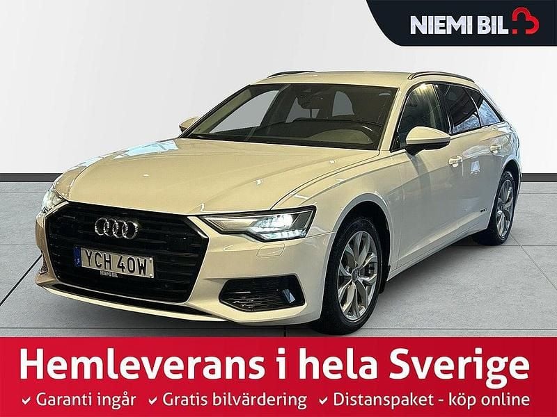 Vit Begagnad 2019 Audi A6 Sport Kombi | 289 900 kr (Dyr) - Bild 1/3