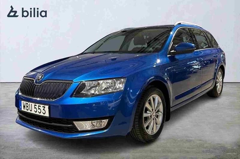 Blå Begagnad 2015 Skoda Octavia Kombi | 109 000 kr (Lite dyr) - Bild 1/1