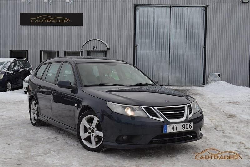 Begagnad Saab 9-3 Vector 180 HK (132 kW) 2008 Blå Kombi