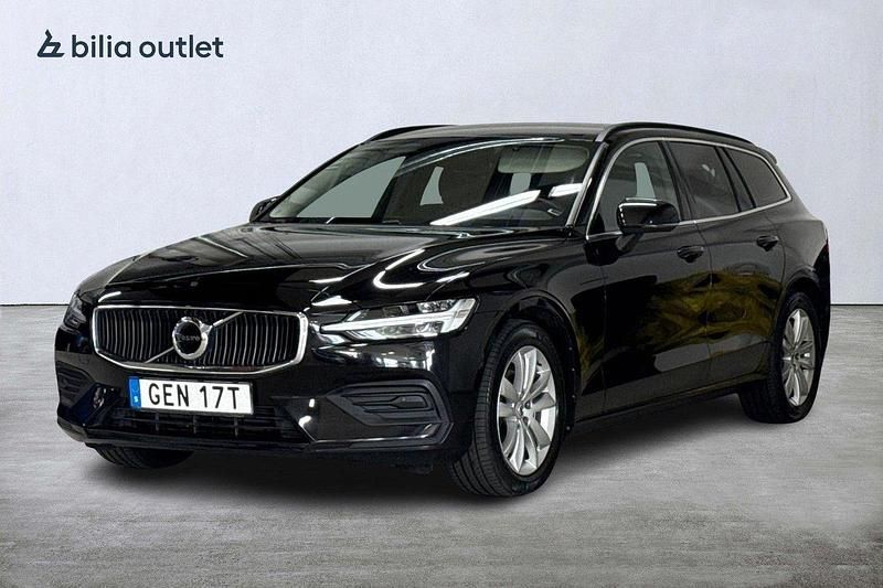 Svart Begagnad 2022 Volvo V60 Kombi | 254 900 kr (Marknadspris) - Bild 1/3