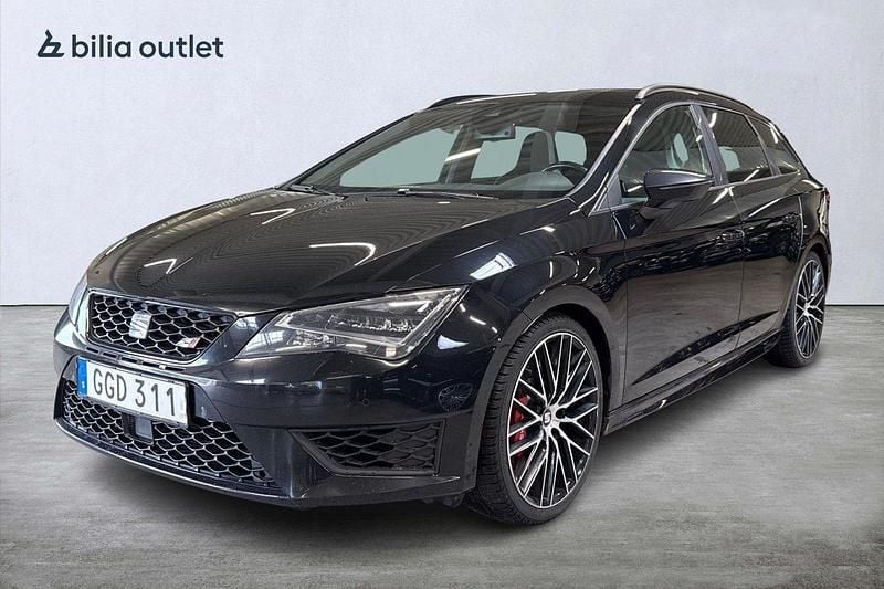 Svart Begagnad 2015 Cupra Leon Kombi | 179 900 kr (Dyr) - Bild 1/3
