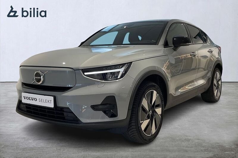 Grå Begagnad 2024 Volvo EC40 Core SUV | 429 000 kr (Bra pris) - Bild 1/3