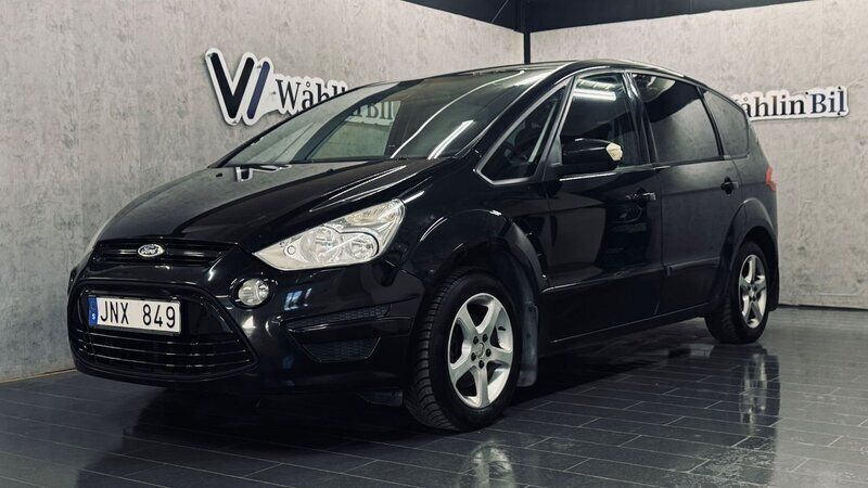 Svart Begagnad 2011 Ford S-MAX Trend Minibuss | 64 900 kr (Marknadspris) - Bild 1/4