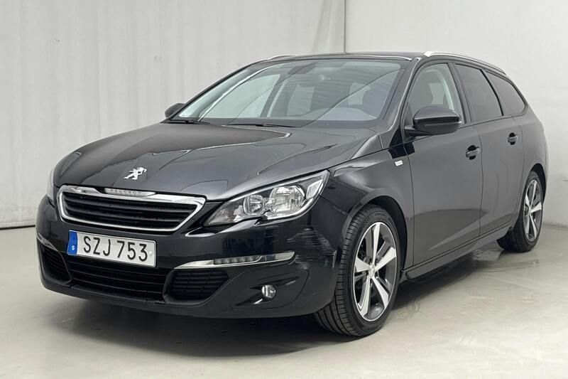 Svart Begagnad 2016 Peugeot 308 Active | 108 800 kr (Marknadspris) - Bild 1/4