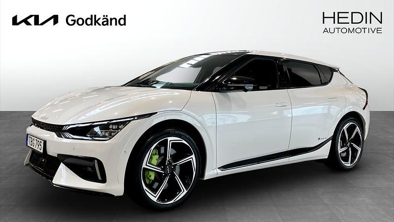 Vit Begagnad 2023 Kia EV6 SUV | 499 900 kr (Dyr) - Bild 1/4