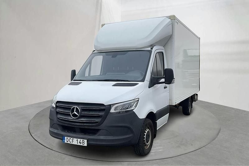 Vit Begagnad 2019 Mercedes Sprinter Van | 259 000 kr (Marknadspris) - Bild 1/4