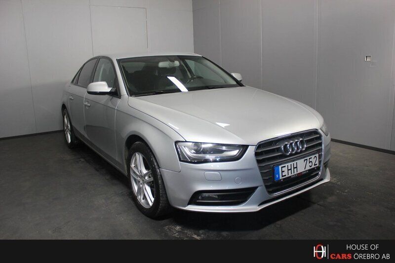 Silver Begagnad 2013 Audi A4 Sedan | 79 900 kr (Bra pris) - Bild 1/4