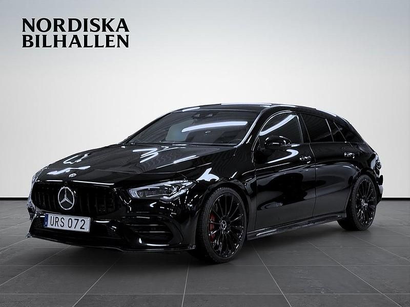 Begagnad Mercedes CLA35 AMG Shooting Brake AMG 306 HK (225 kW) 2019 Svart Kombi