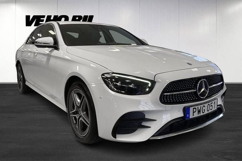 Begagnad Mercedes E300 AMG line 306 HK (225 kW) 2022 Vit Sedan
