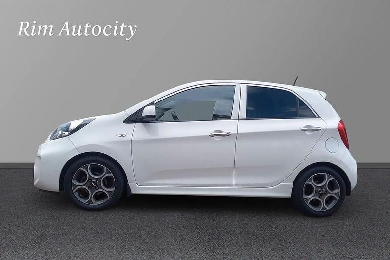 Vit Begagnad 2017 Kia Picanto Halvkombi | 64 900 kr (Bra pris) - Bild 1/4