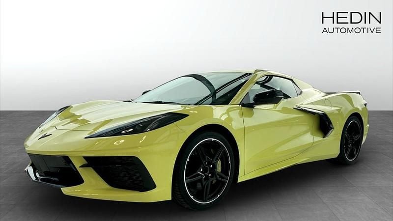 Jet black Ny 2024 Chevrolet Corvette Stingray Cab | 1 495 000 kr (Dyr) - Bild 1/4