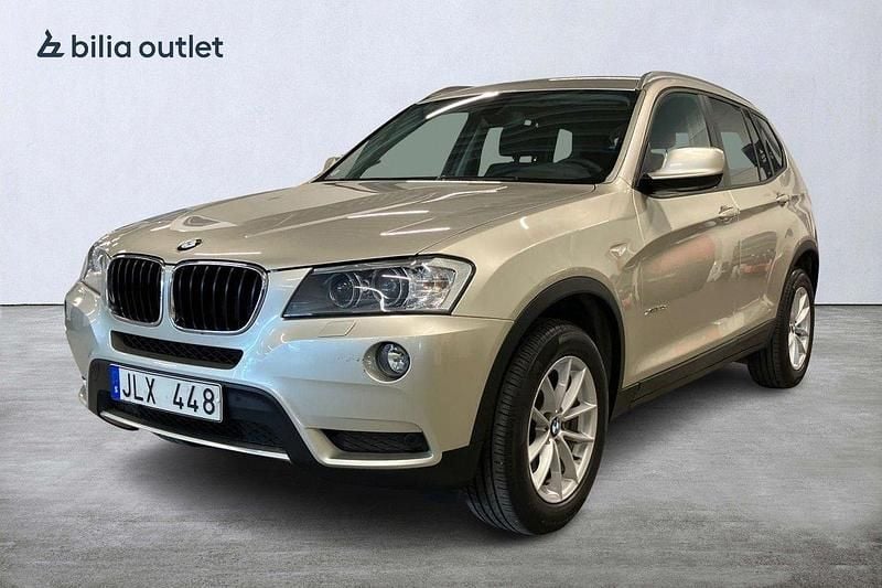 Grå Begagnad 2013 BMW X3 SUV | 199 900 kr (Bra pris) - Bild 1/4
