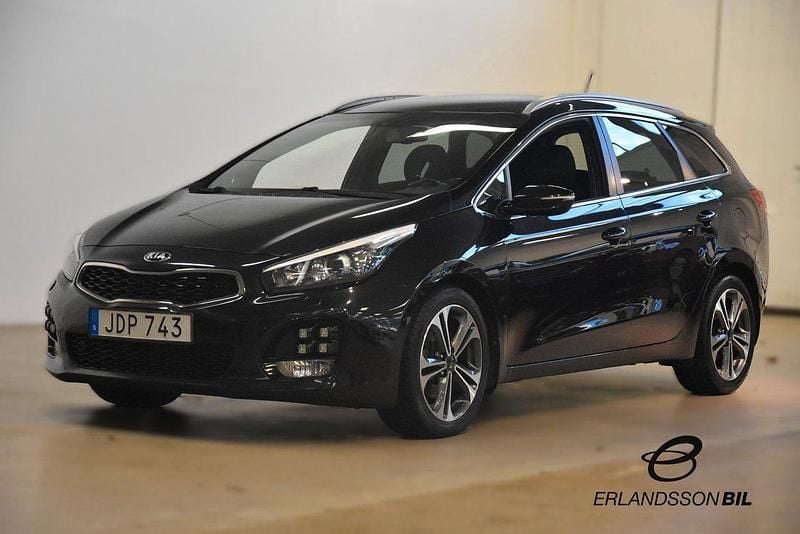 Svart Begagnad 2015 Kia Ceed Sportswagon GT-Line Kombi | 134 900 kr (Marknadspris) - Bild 1/4