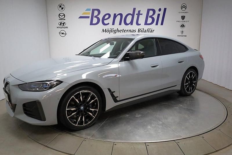 Begagnad BMW i4 M Sport 442 kW (601 HK) 2023 Brooklyngråmetallic Sedan