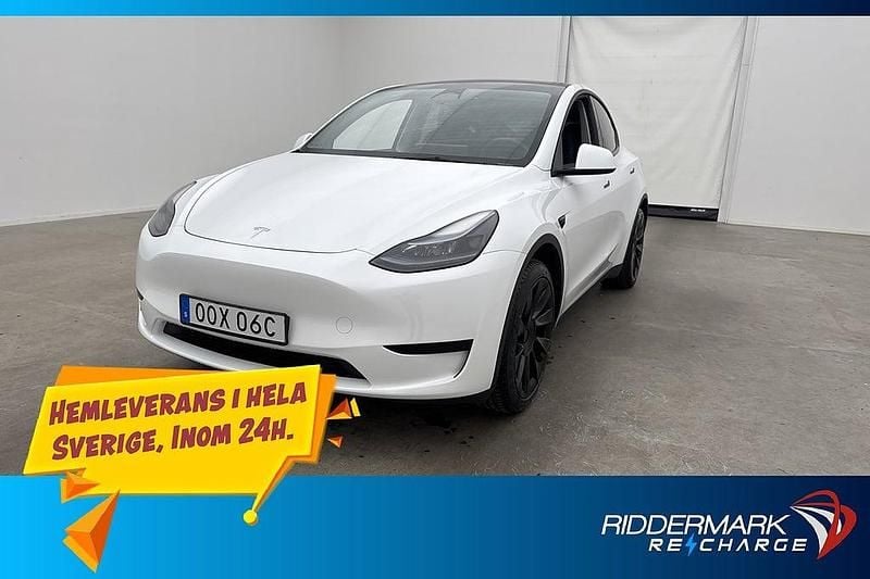 Vit Begagnad 2023 Tesla Model Y Standard Range SUV | 329 800 kr (Marknadspris) - Bild 1/3