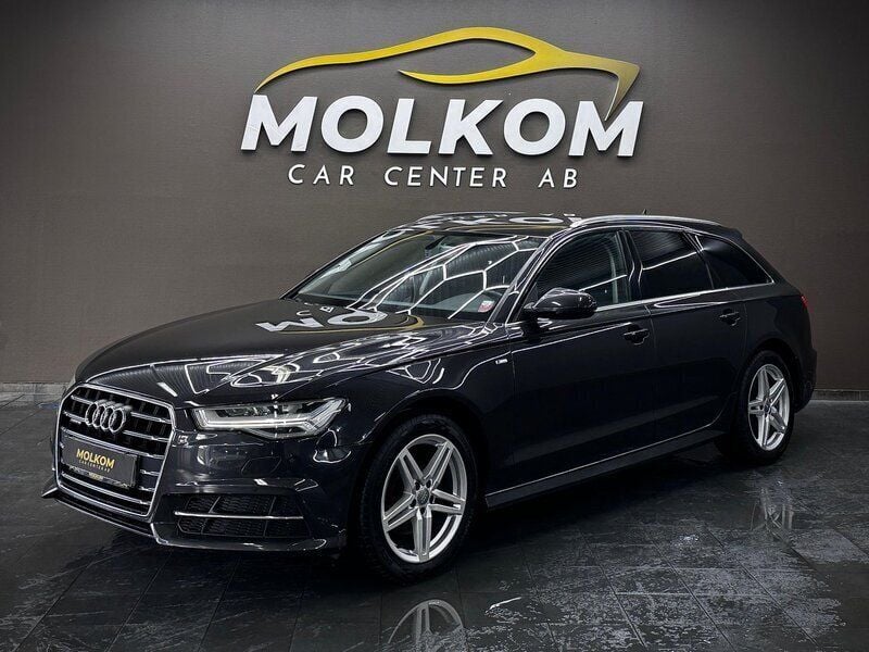 Grå Begagnad 2017 Audi A6 S-Line Kombi | 239 900 kr (Marknadspris) - Bild 1/4