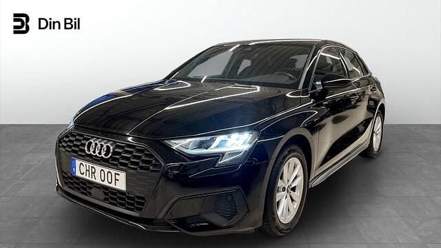 Brilliantsvart Begagnad 2022 Audi A3 Proline | 229 000 kr (Marknadspris) - Bild 1/4