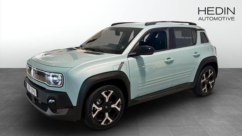 Blå (blue) Ny 2025 Renault 4 E-Tech Techno SUV | 434 900 kr - Bild 1/4
