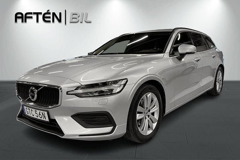 Silver Begagnad 2019 Volvo V60 Momentum Kombi | 199 800 kr (Bra pris) - Bild 1/3