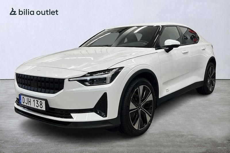 Vit Begagnad 2022 Polestar 2 Standard Range Single Motor Halvkombi | 309 900 kr (Marknadspris) - Bild 1/4