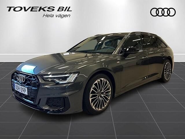 Grå (daytonagrå pärleffekt) Begagnad 2024 Audi A6 S-Line Kombi | 589 000 kr (Dyr) - Bild 1/4