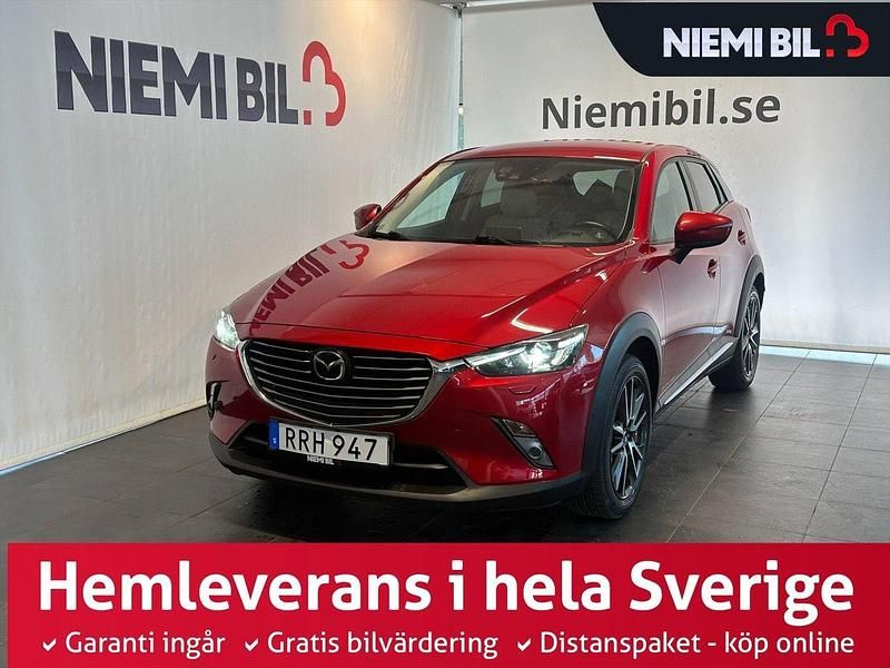 Röd Begagnad 2016 Mazda CX-3 SUV | 234 900 kr (Dyr) - Bild 1/3