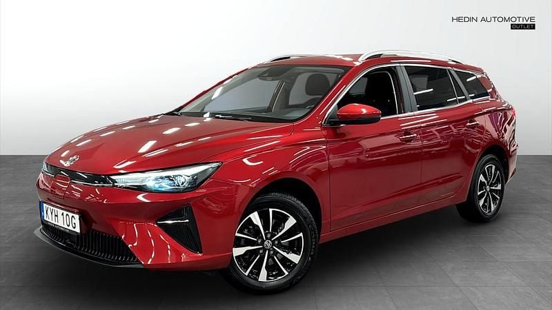 Röd Begagnad 2022 MG MG5 EV Comfort Kombi | 219 900 kr (Lite dyr) - Bild 1/4
